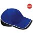 Lot de 2  casquettes de sport adulte bleu roi vif/blanc Beechfiel