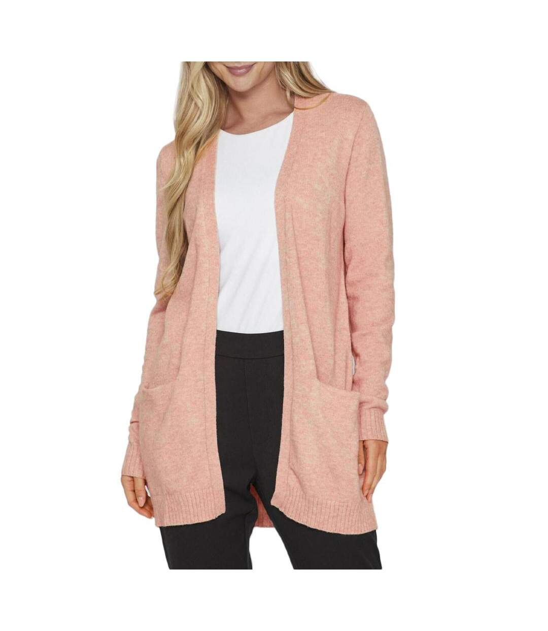 Gilet rose femme vila 441-1