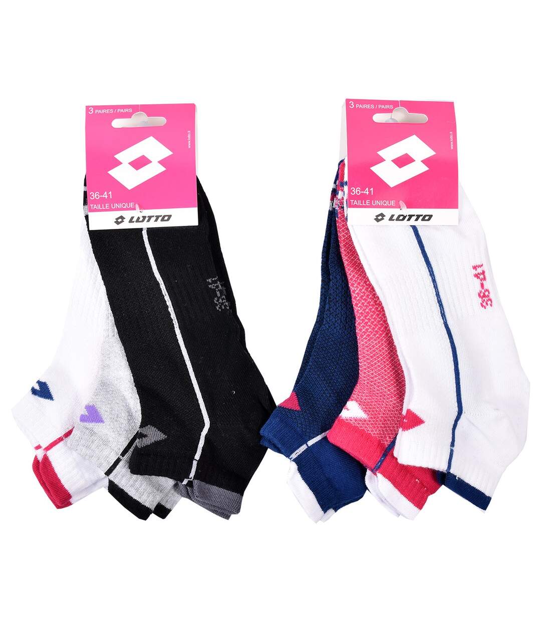 Chaussettes Femme LOTTO Pack de 6 paires SNEAKER 6459-3