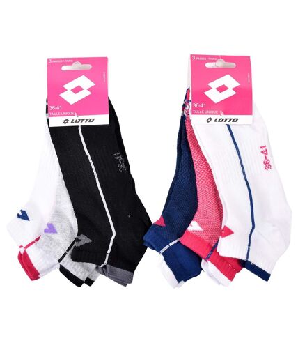 Chaussettes Femme LOTTO Pack de 6 paires SNEAKER 6459