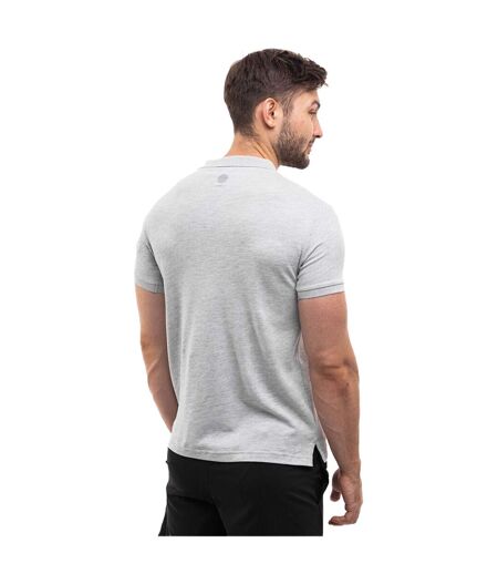 T-shirt Motif/style Logo Répété Homme Gris Ozoshi