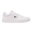 Baskets Motif/style Crocodile Lineset Femme Blanc Lacoste-1