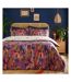 Eivissa abstract duvet cover set magenta Furn