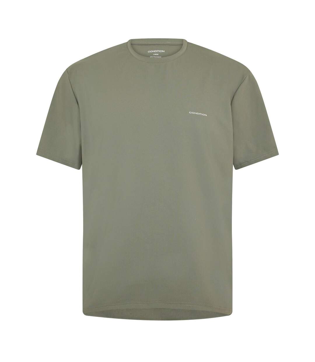 T-shirt Tous Les Jours Homme Vert De Gris Clair Condition-2