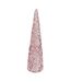 Cône Déco Sequins 56cm Rose Clair-1