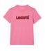 T-shirt Sports Style Logo Homme Rose Lacoste-2