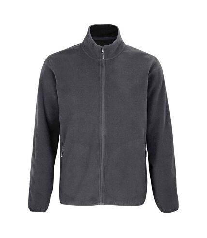 SOLS Mens Factor Recycled Fleece Jacket (Charcoal) - UTPC4978
