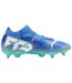 Chaussures De Foot Pour Terrain Ferme Future Match Homme Bleu Marine Vert Puma-1