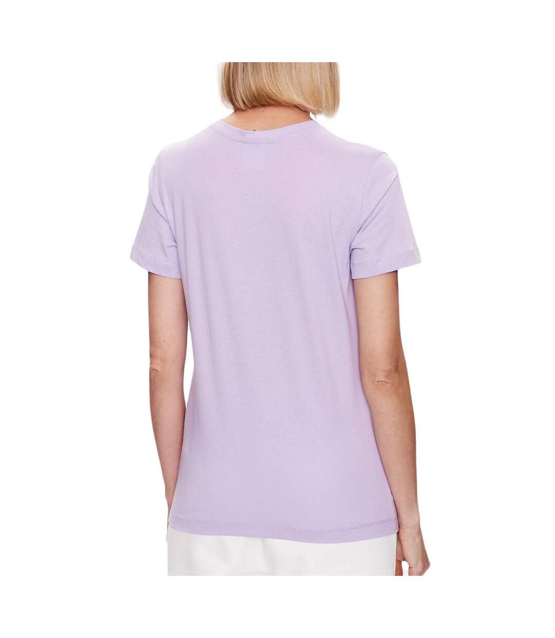 T-shirt Violet Femme Champion Crew neck - L-2