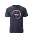 T-shirt Olen Homme Bleu Foncé Hi-Tec-1
