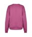 Womens/ladies Regular Drop Sleeve Sweatshirt Berry Pink Calvin Klein-2
