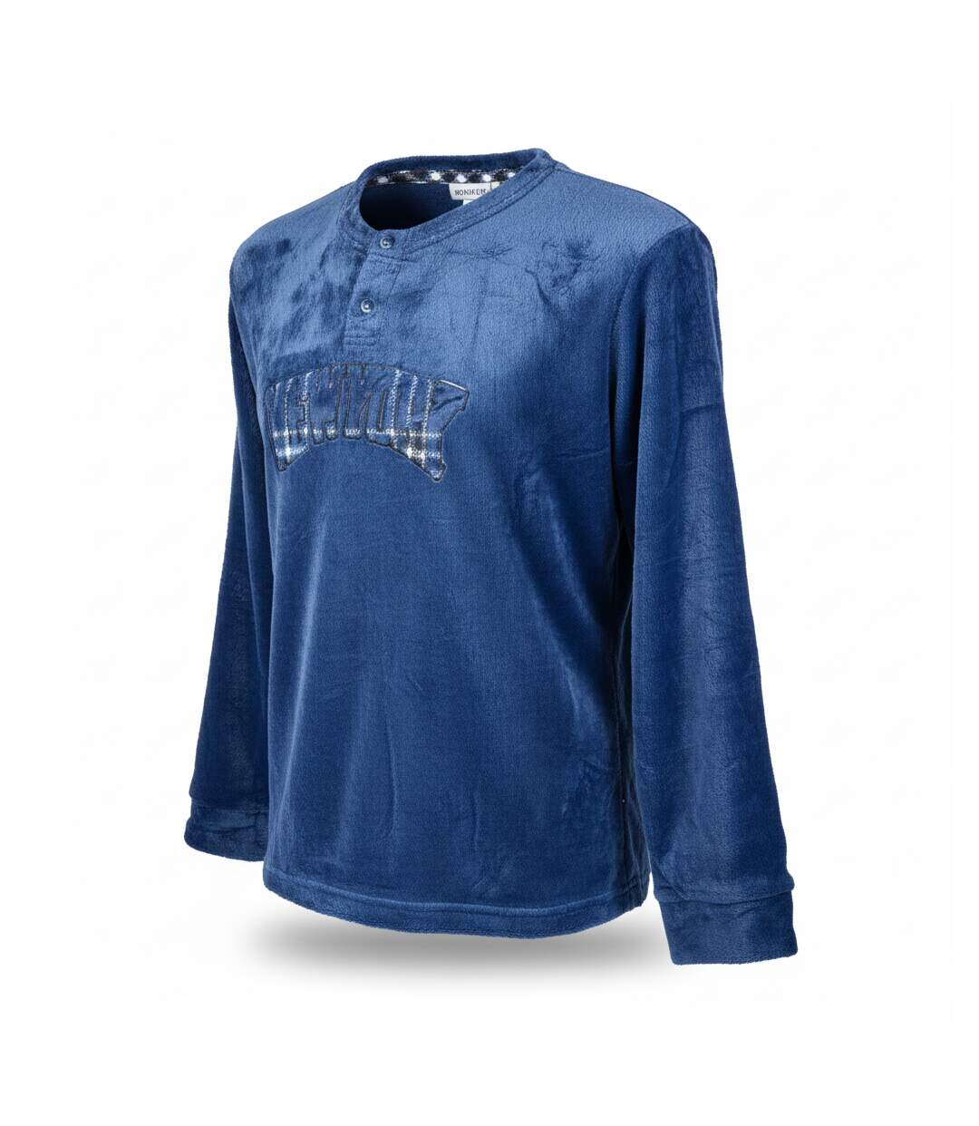 Pyjama Homme Hiver Polaire Doux 7007 NEW YORK-3