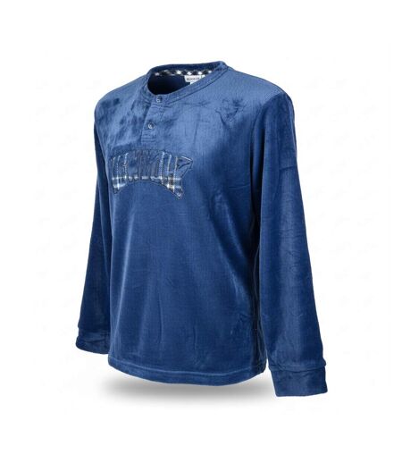 Pyjama Homme Hiver Polaire Doux 7007 NEW YORK
