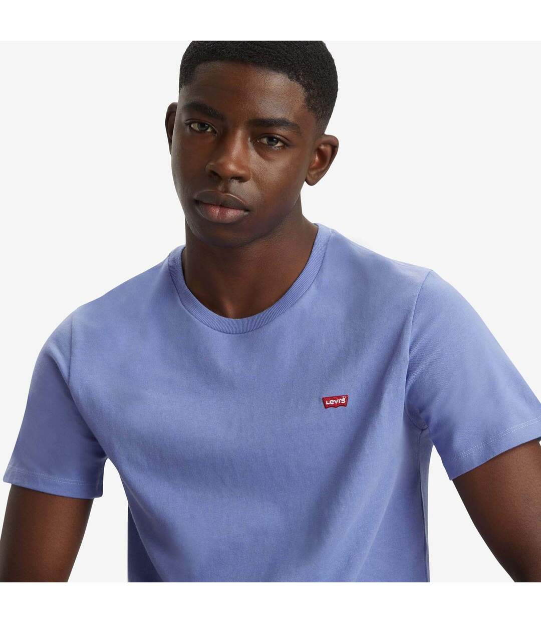 T-shirt Original Housemark Homme Bleu Clair Levis-3