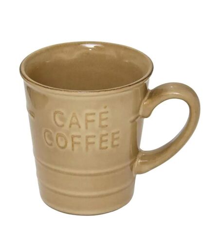 Lot de 6 Mugs à Café Joel 20cl Beige