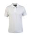 Polo manches courtes pionner homme blanc Absolute Apparel-1