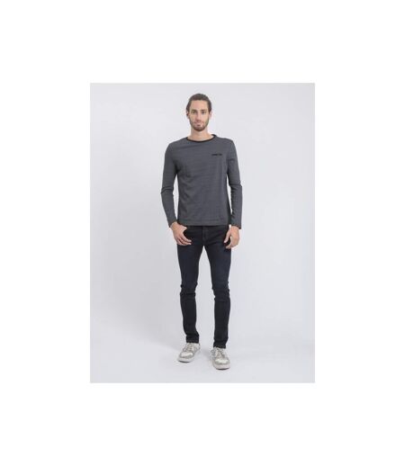 T-shirt manches longues col rond pur coton JACOU
