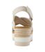 Womens/ladies Diana Jute Crossover Strap Low Heel Sandals Natural Toms-2