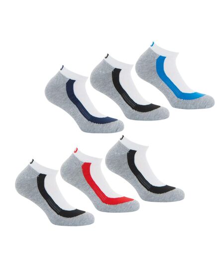 Lot de 6 paires de chaussettes basses homme Lifestyle Wilson