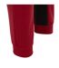 Mens Two Tone Cotton Blend Workout Tracksuit Dark Red Grey Lonsdale-4
