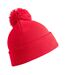 Childrens/kids winter essentials pom pom beanie red Result-1