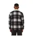 Mens Checked Brushed Jacket Black Cream Orange Brave Soul-3