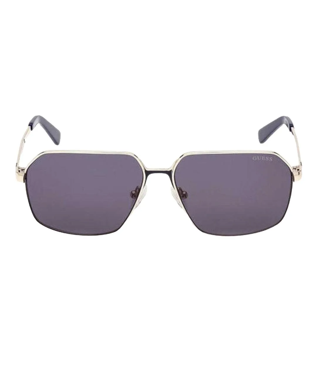 Lunettes De Soleil Homme Taille Unique Jaune Or Guess-2