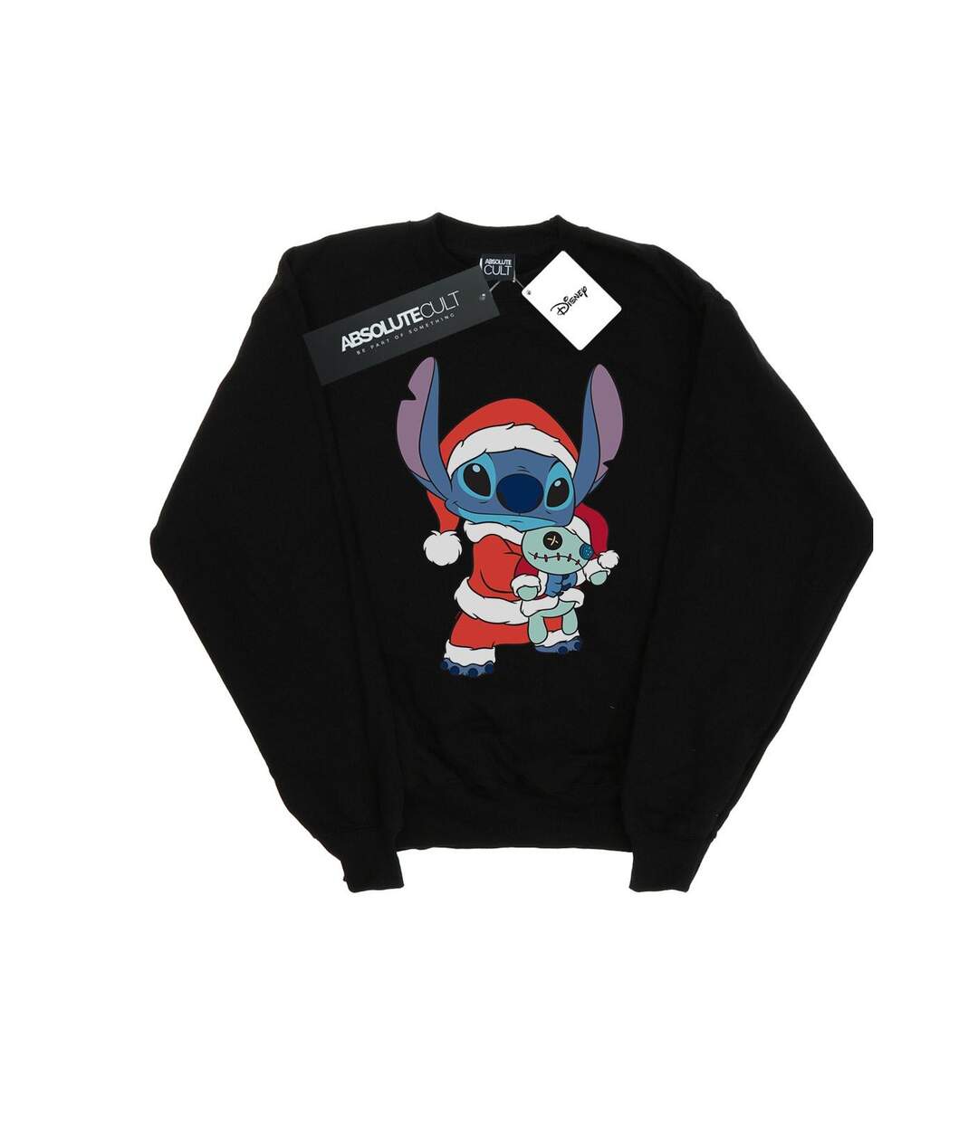 Disney - Sweat LILO AND STITCH STITCH CHRISTMAS - Femme (Noir) - UTBI13621-1
