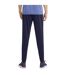 Mens Logo Tapered Tracksuit Bottoms Navy Puma-4