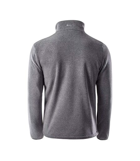 Hi-Tec Mens Porto Fleece Jacket (Ebony Melange)