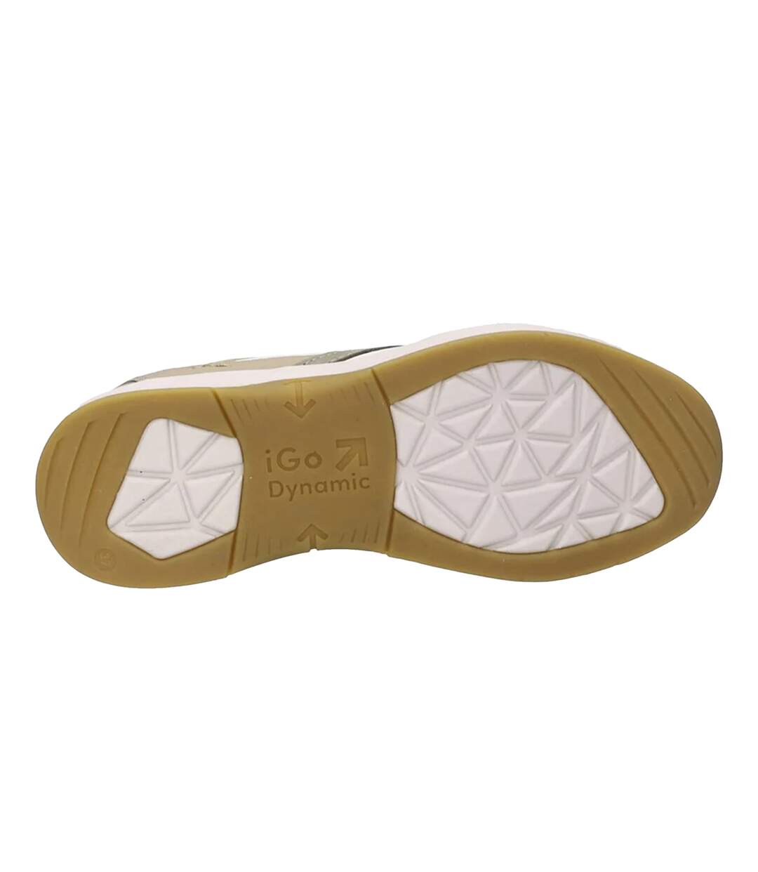 Womens/ladies Elli 09 Leather Trainers Beige Josef Seibel-4