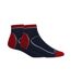 Socquettes samaris trail homme bleu marine / rouge foncé Regatta