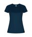 T-shirt Imola Femme Bleu Marine Roly Eco-1