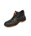 WORK-GUARD by Result Mens Defence Leather Safety Boots (Black/Orange) - UTBC5559