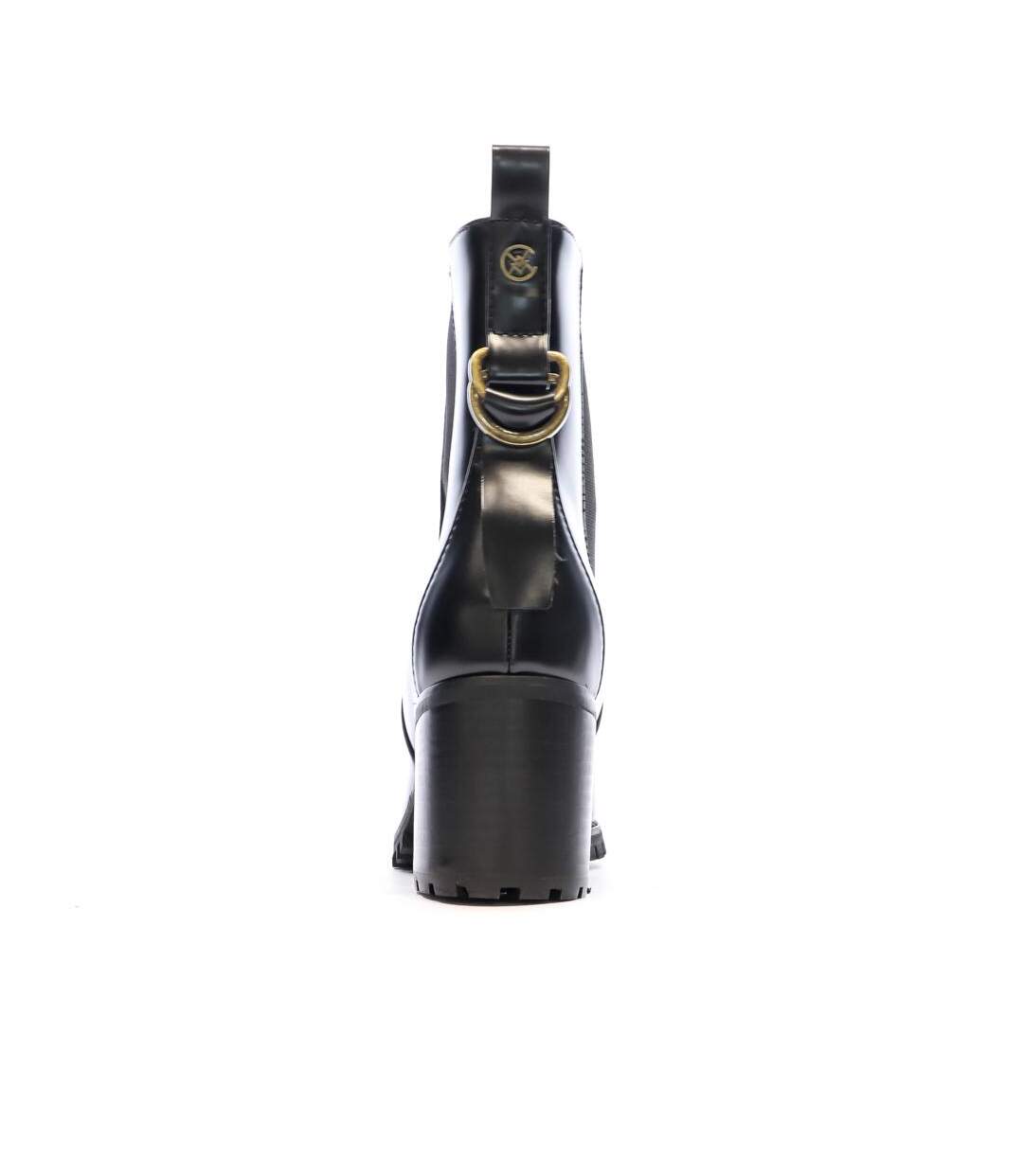 Bottines noir femme  chattawak totalan-3