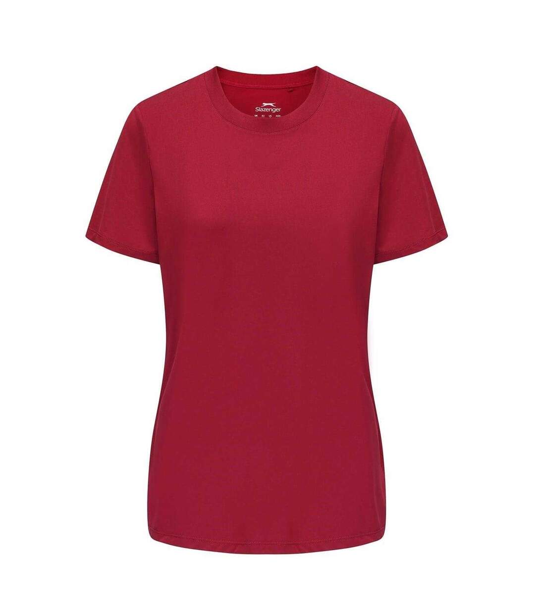 T-shirt Entraînement Femme Bordeaux Slazenger-1