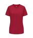 T-shirt Entraînement Femme Bordeaux Slazenger-1