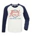 T-shirt world tour adulte blanc / bleu marine Amplified-1