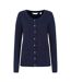Womens/ladies Knitted Cardigan Marine Lazy Jacks-1