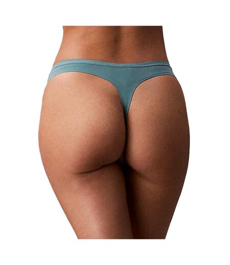 String bleu femme calvin klein jeans thong