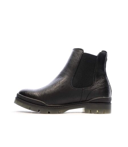 Bottines noires femme chattawak palermo