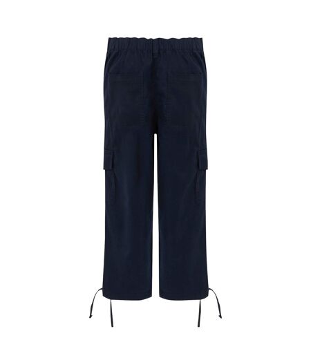 Womens/ladies shorebella capri trousers navy Regatta