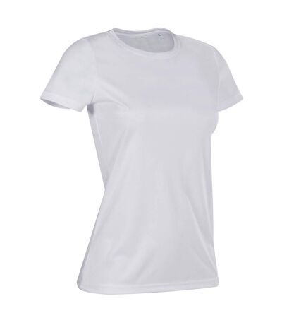 Stedman Womens/Ladies Active Sports Tee (White)