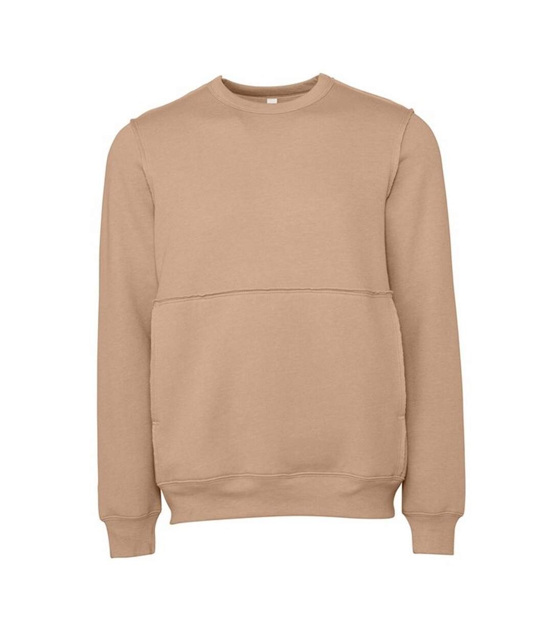 Pull adulte beige Bella + Canvas