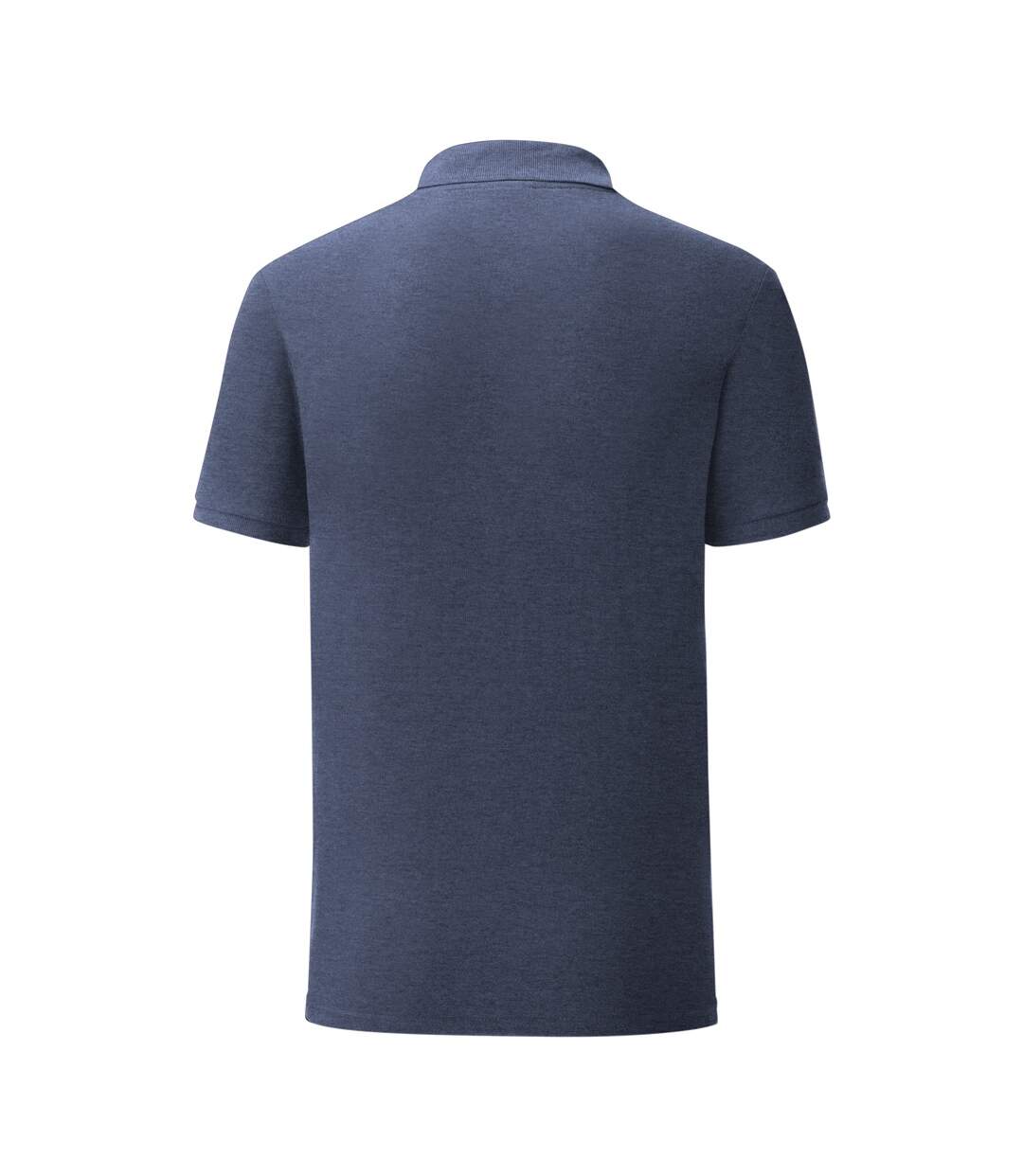 Fruit Of The Loom Mens Iconic Pique Polo Shirt (Heather Navy) - UTPC3571