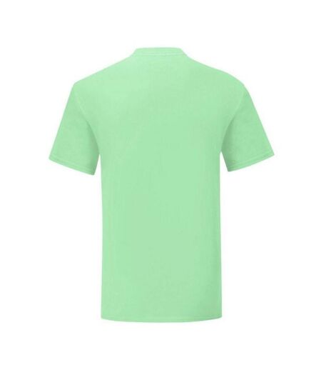 T-shirt Manches Courtes Iconic Homme Vert Pâle Fruit Of The Loom