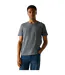 T-shirt Motif/style Logo Finlo Homme Gris Foncé Regatta-1