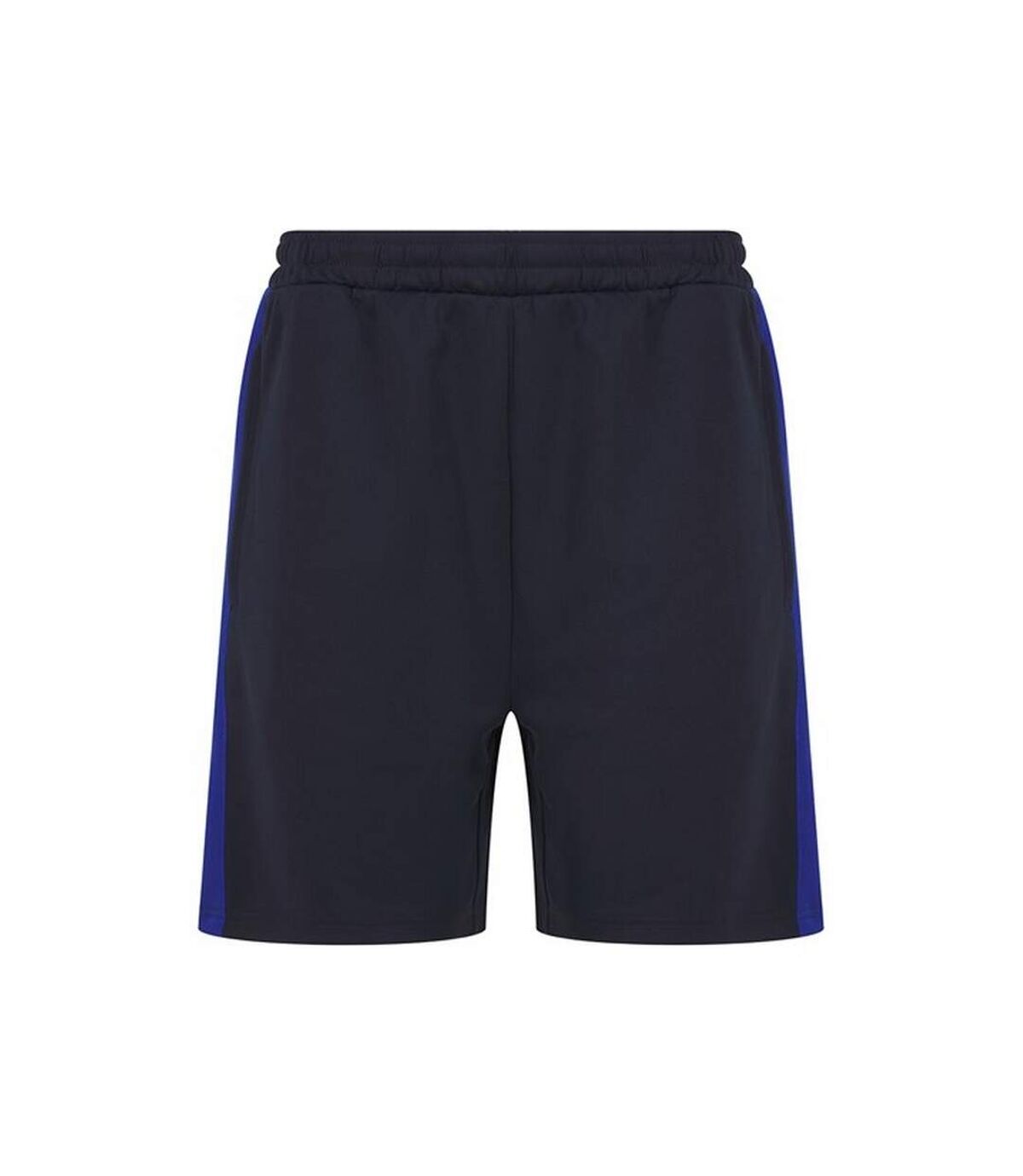 Finden & Hales Mens Knitted Pocket Shorts (Navy/Royal Blue)