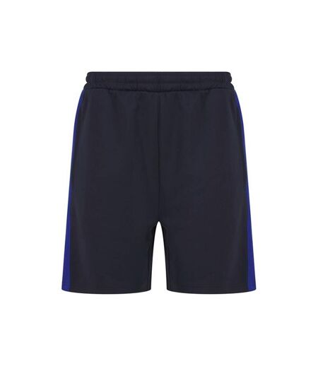 Finden & Hales Mens Knitted Pocket Shorts (Navy/Royal Blue) - UTRW8788
