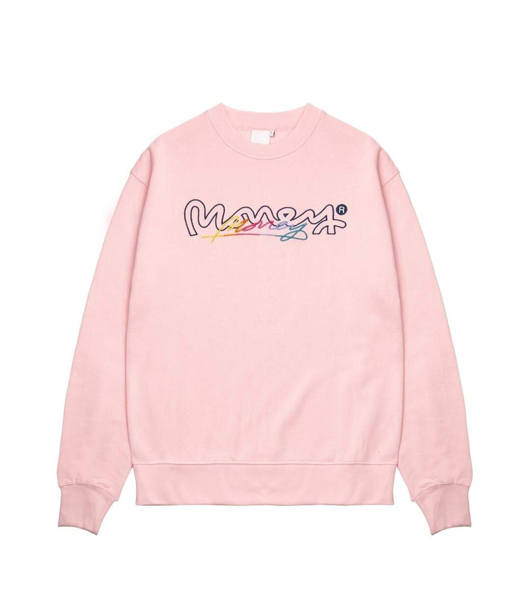 Ensemble Sweat Et Short Vice Crew Adulte Rose Pâle Money-2